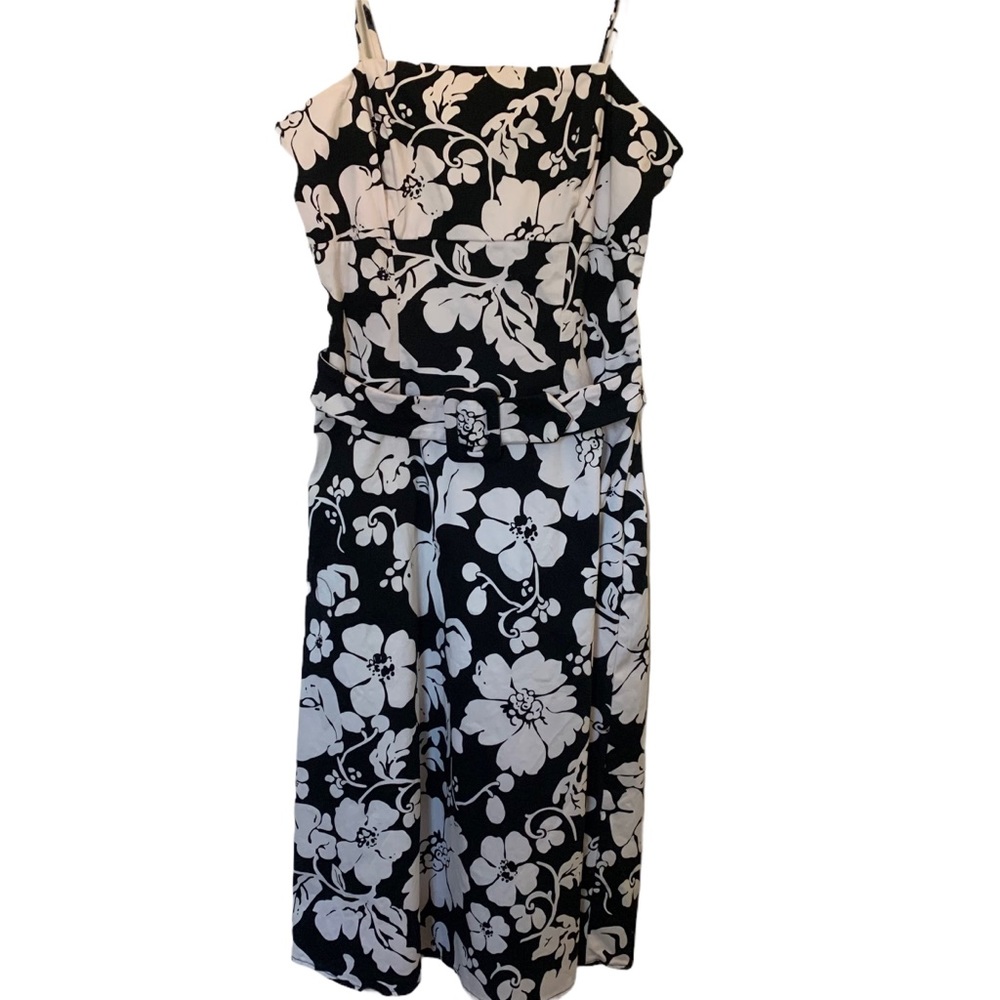 Vintage Cotton Spaghetti Strap Dress - Size 6